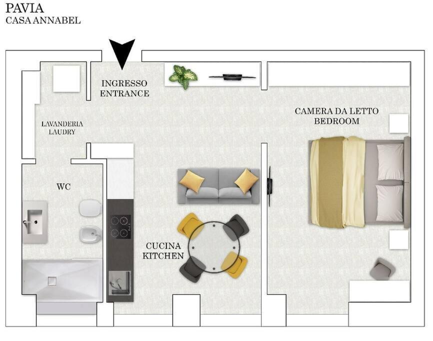 Casa Annabel Apartment ปาเวีย ภายนอก รูปภาพ